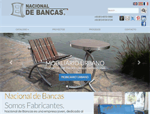 Tablet Screenshot of nacionaldebancas.com